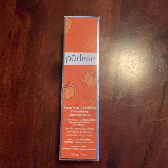 NIB Purlisse Pumpkin + Ginger charcoal mask - Picture 1 of 2